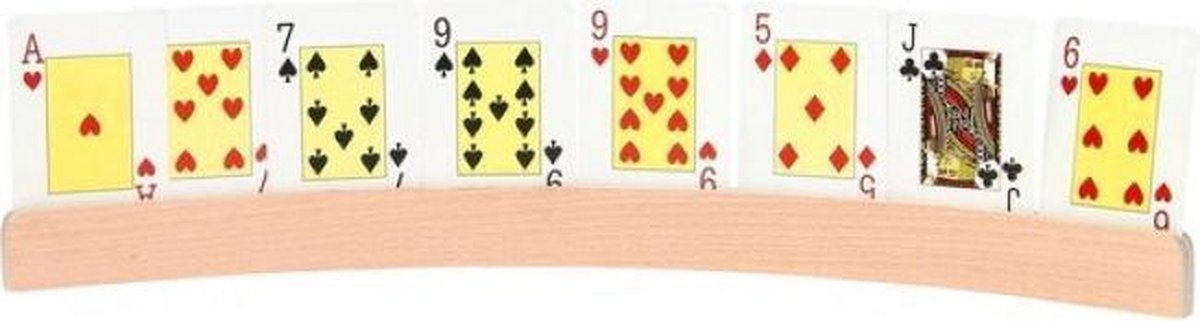 porte-cartes en bois - 50 cm