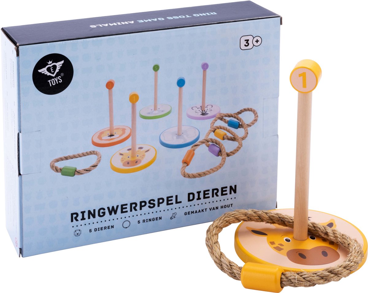 ringwerpspel dieren - jeu d'anneaux animaux