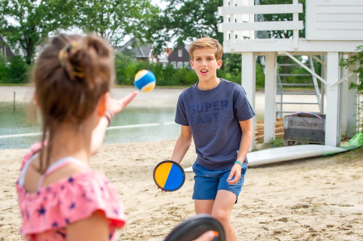 catchballset met klittenband