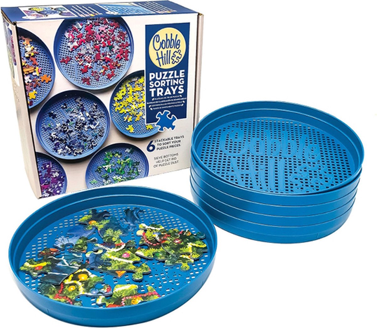 puzzle 6 bacs de tri