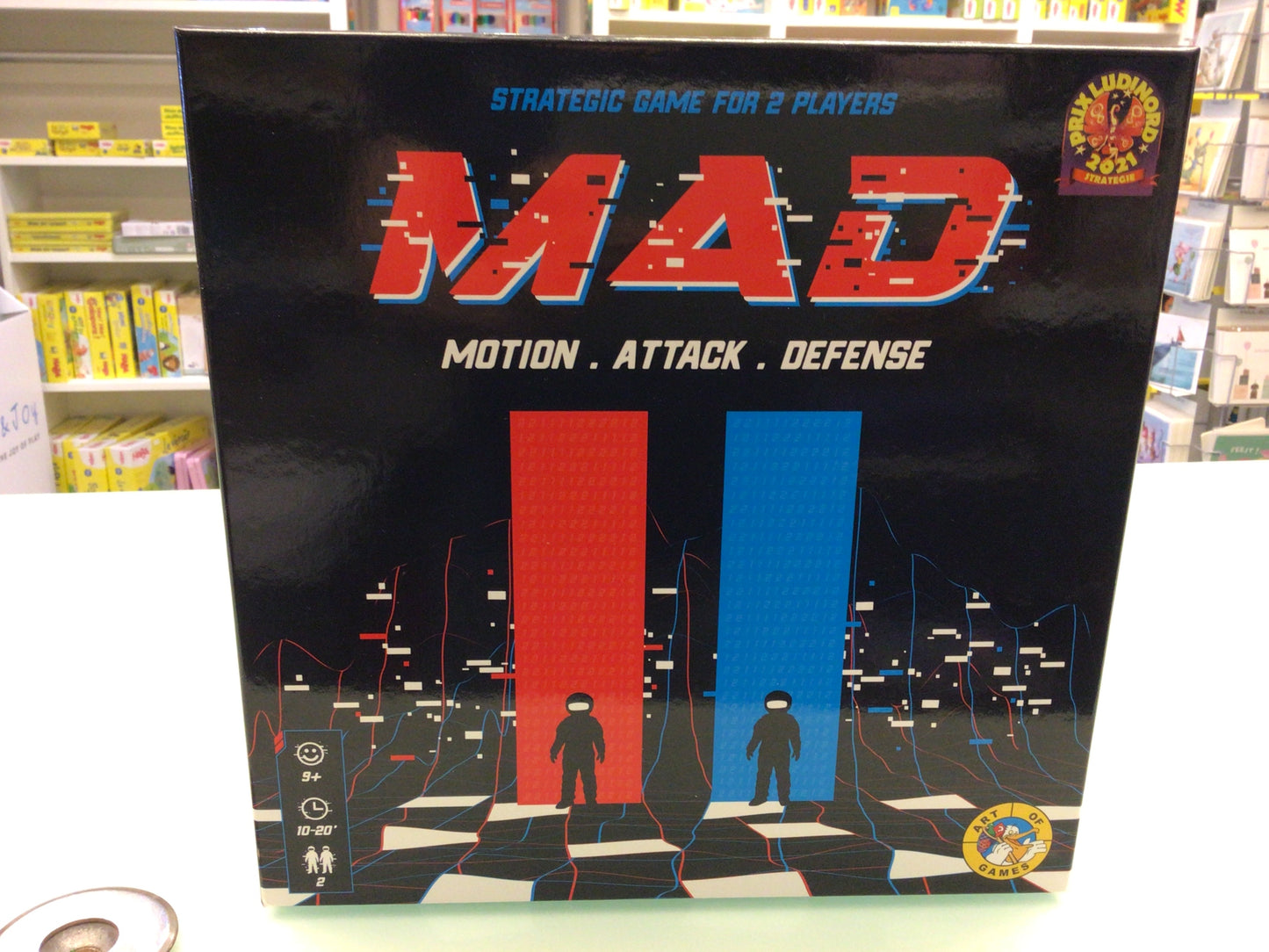 MAD jeu de société stratégique attaque-défense FRA