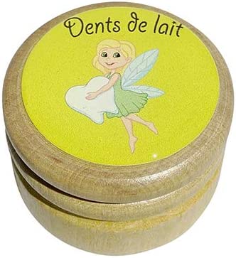 melktandendoosje naar keuze verschillend kleur en motief - boîte à dents de lait au choix couleur et motif différents