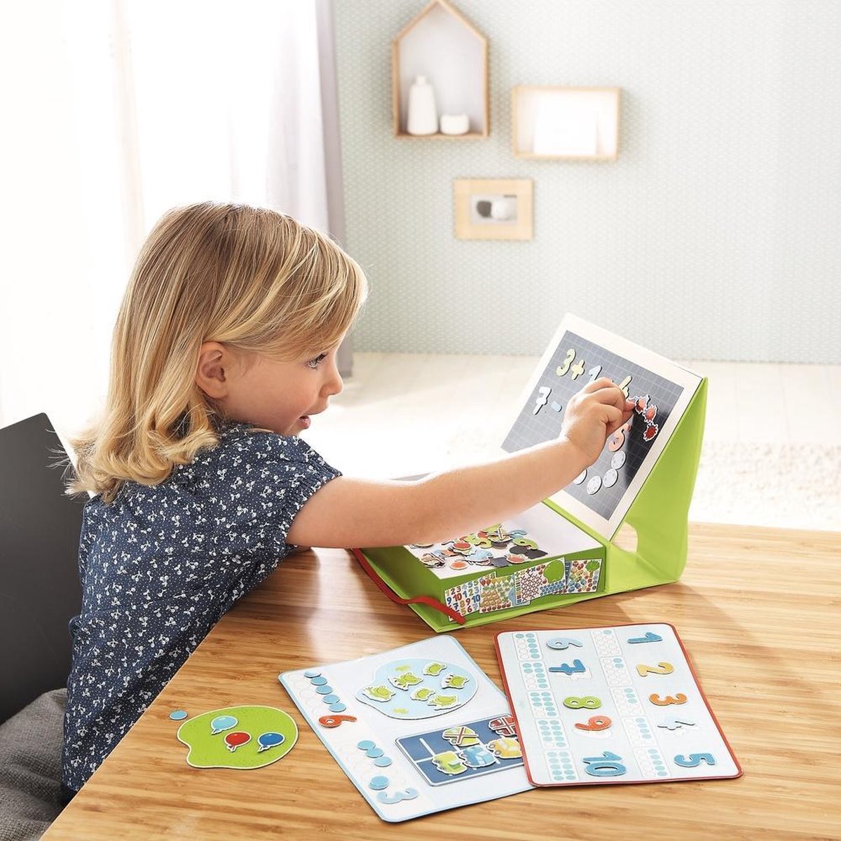 magneetspeldoos 1,2, tel mee ! - boîte de jeu magnétique 1,2, comptez !