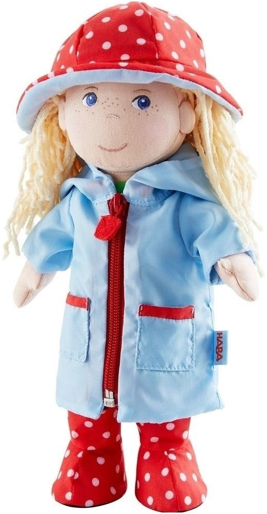 ensemble vêtements saison des pluies pour poupée 30cm HABA