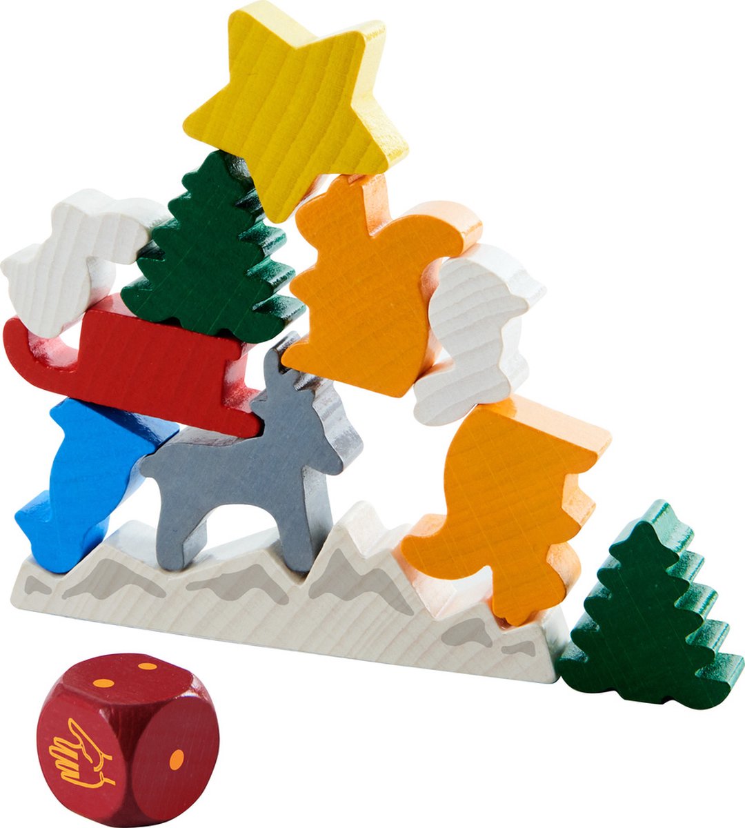 pyramide d'animaux édition noël FRA