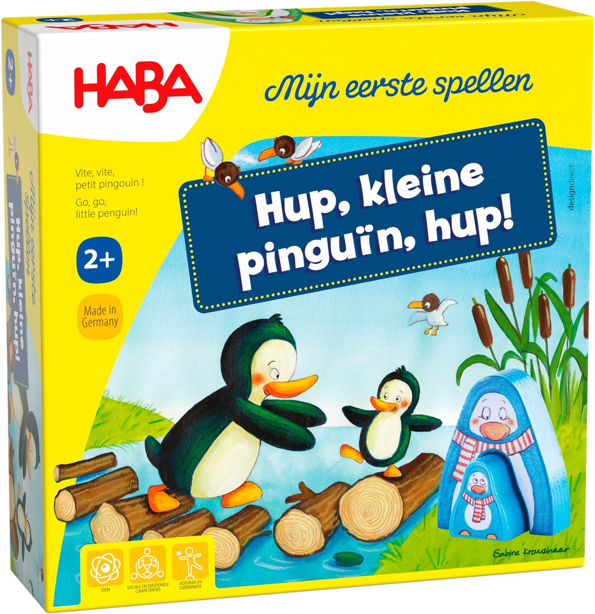 hup, kleine pinguin, hup ! NED