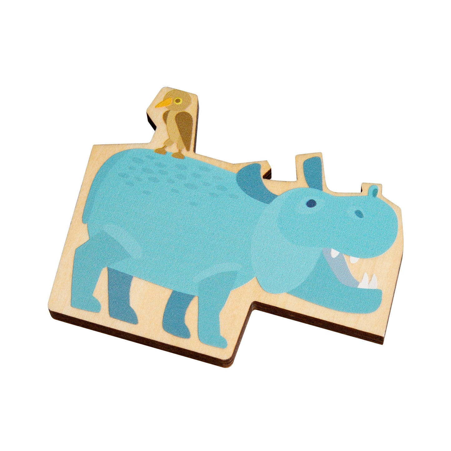 houten puzzel 2in1 olifant