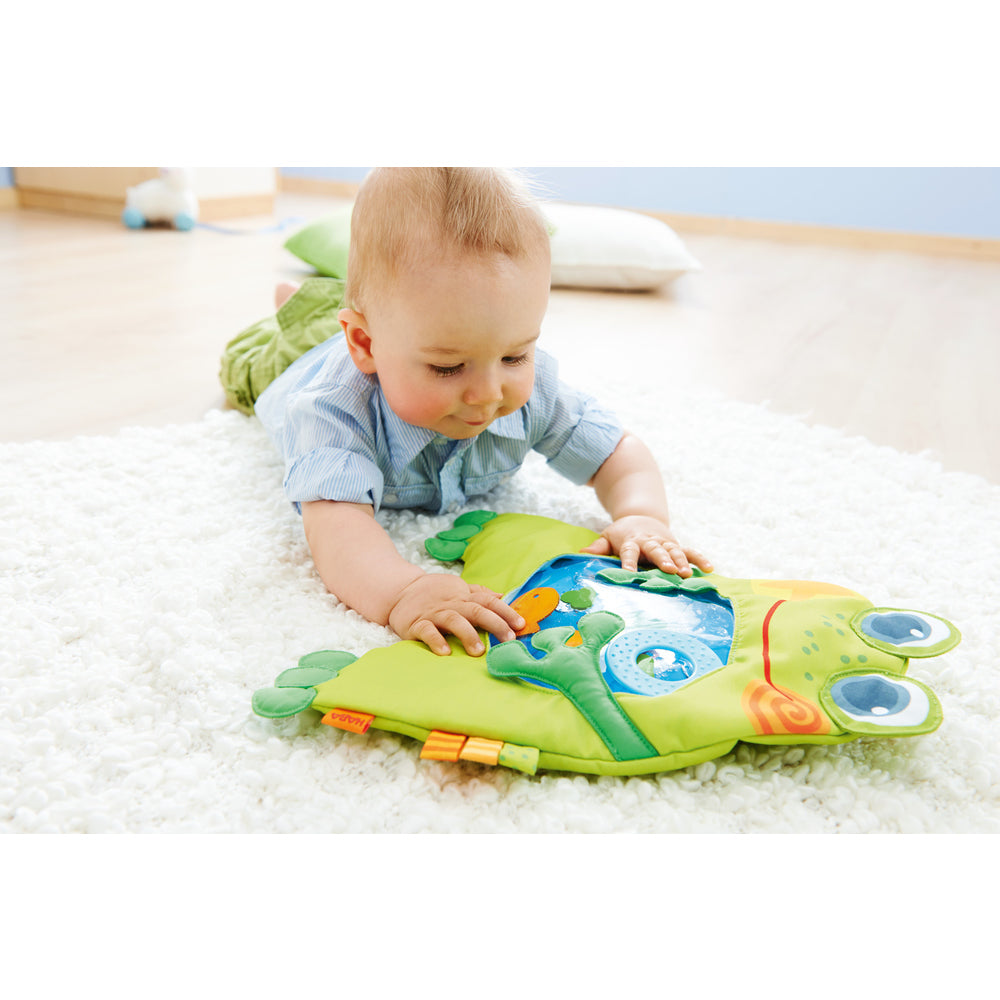 tapis de jeu eau petite grenouille