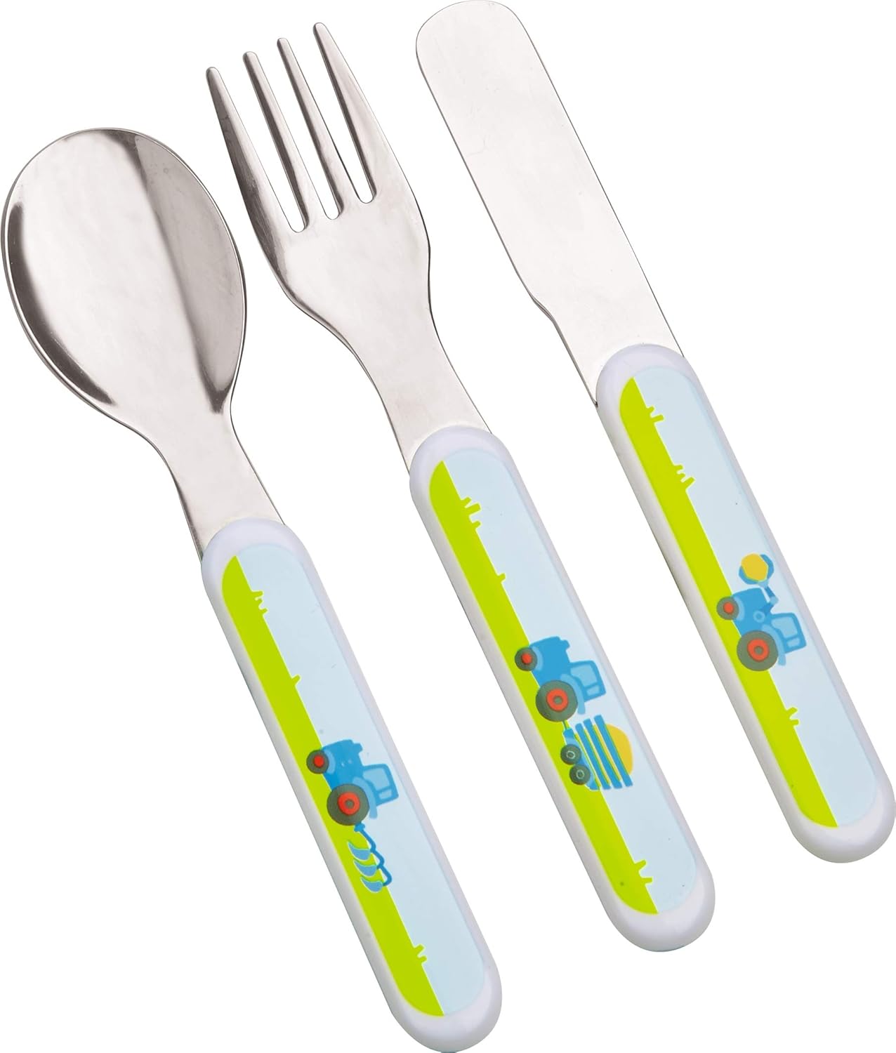 melamine eet servies voor peuter tractor