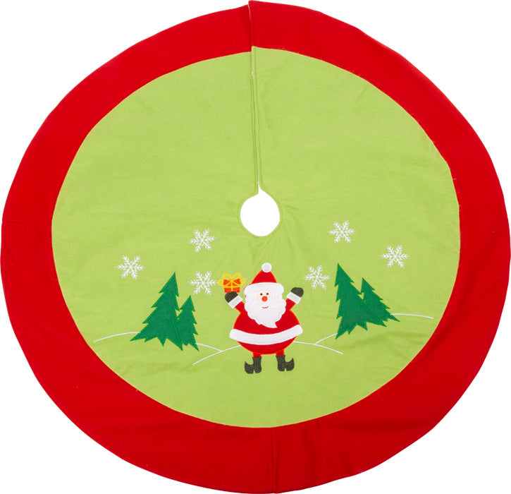 kerstboom rok - christmas tree skirt snowman