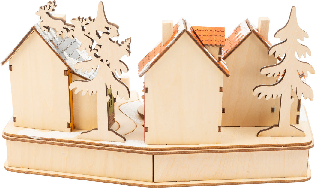 kerstdorp lamp - christmas village lamp