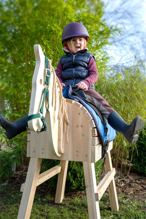 houten paard groot - cheval en bois grand