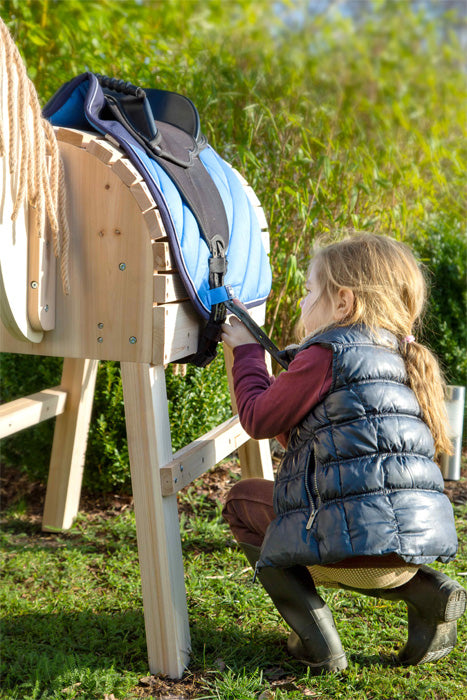 houten paard groot - cheval en bois grand