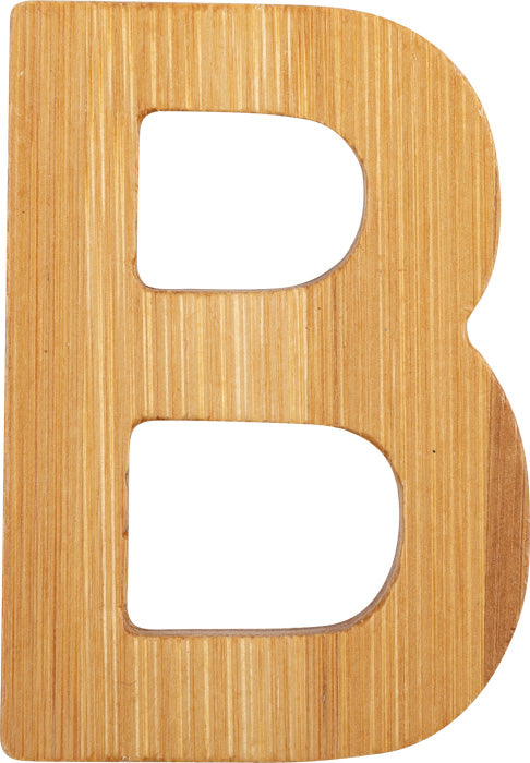 naam - letters in bamboehout - ABC - lettres - nom en bois de bambou
