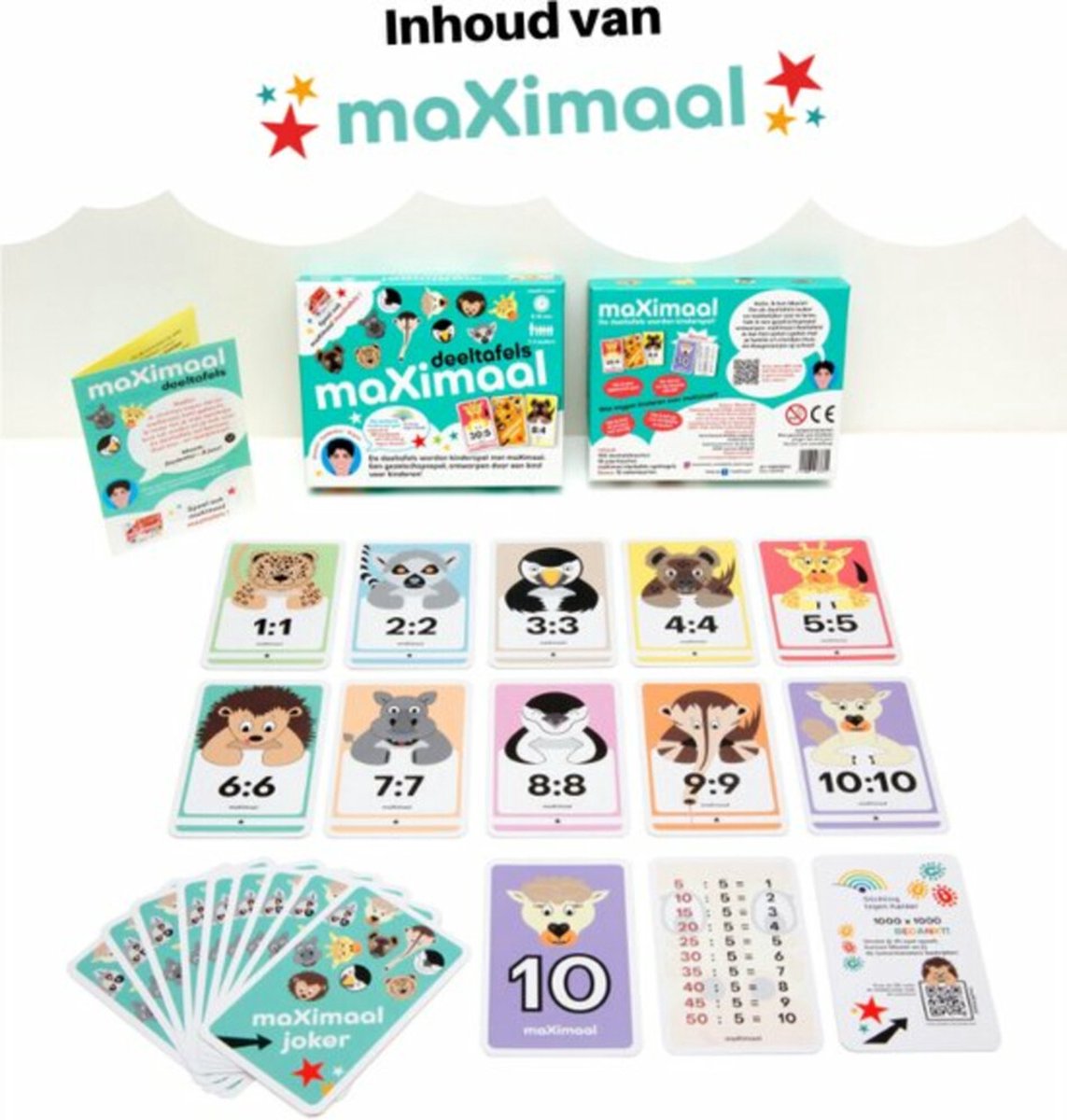 jeu de cartes tables de partage maximum