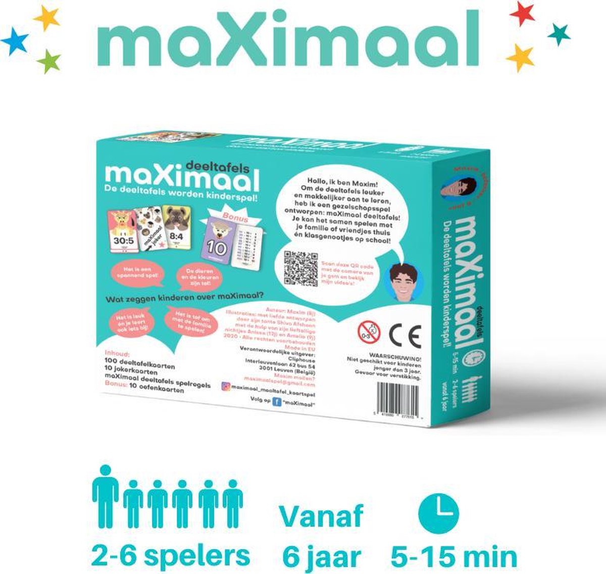 jeu de cartes tables de partage maximum