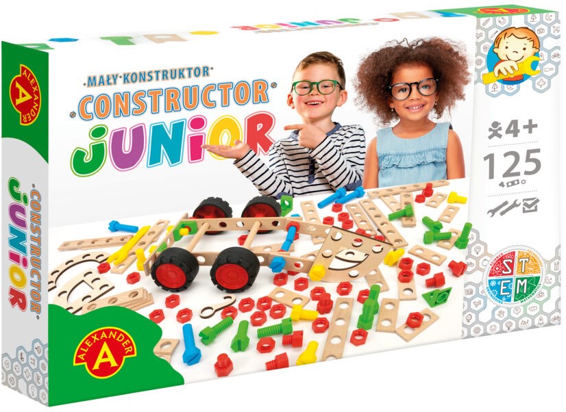 zelfbouwset - constructor junior DIY 125pcs - kit de création