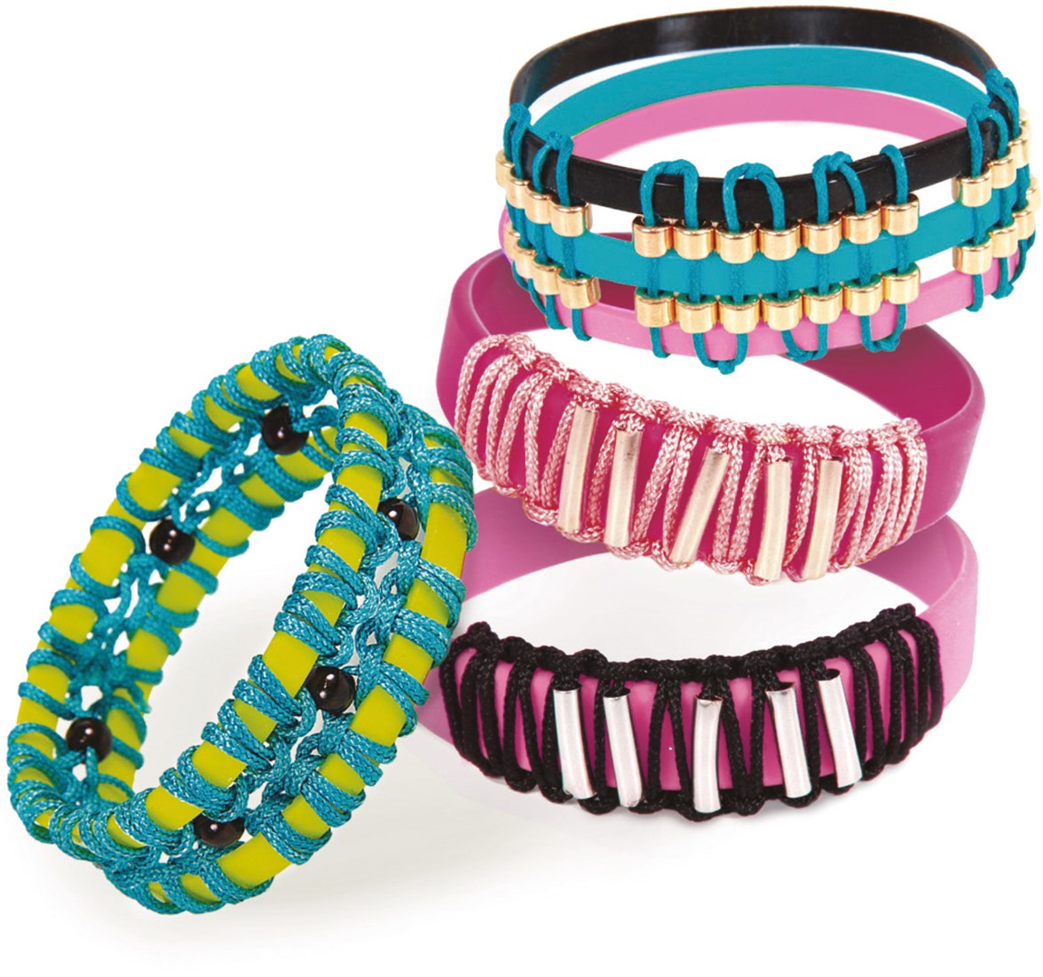 creatief wikkel-armbandjes wrappy - DIY wrappy bands