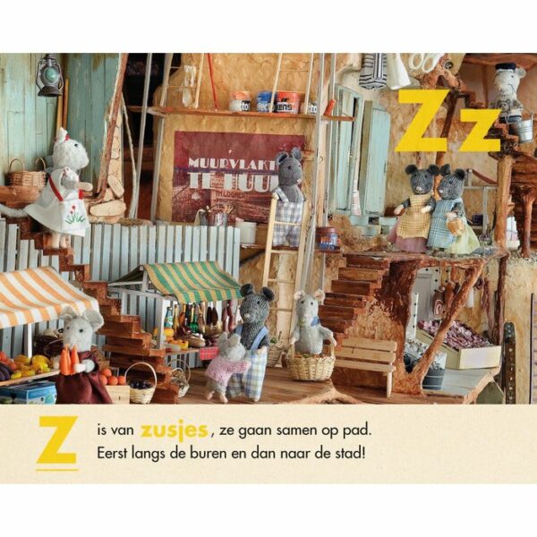 boek het muizenhuis ABC NED