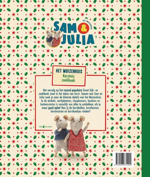 boek het muizenhuis Sam en Julia kerstmis zoekboek NED