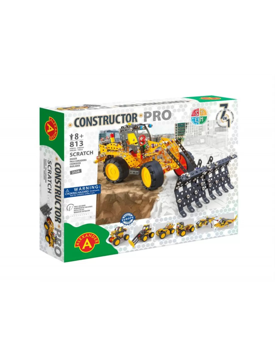constructor set PRO Scratch 813pcs