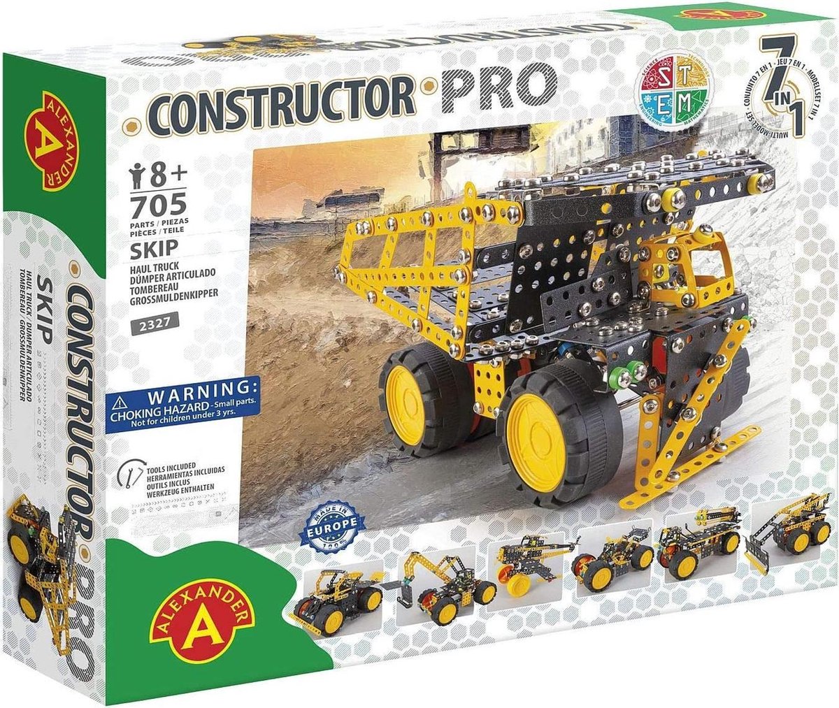 bouw set - constructor PRO Skip 705pcs