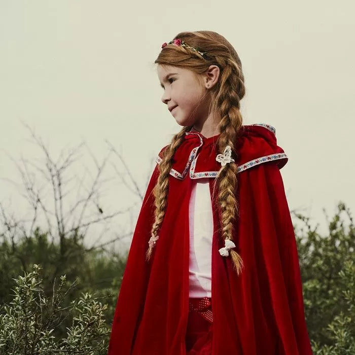 verkleedset roodkapje - cape - chaperon rouge