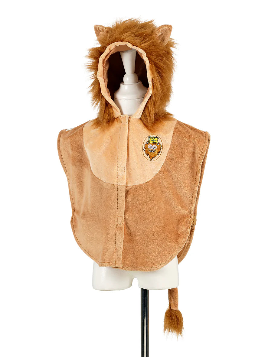 verkleedset cape baby leeuw peke