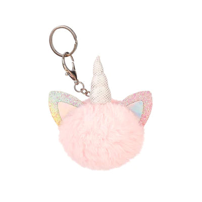 sleutelhanger éénhoorn - shanice unicorn roze - porte-clés licorne