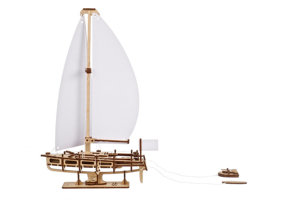 houten 3D puzzel yacht - yacht ocean beauty