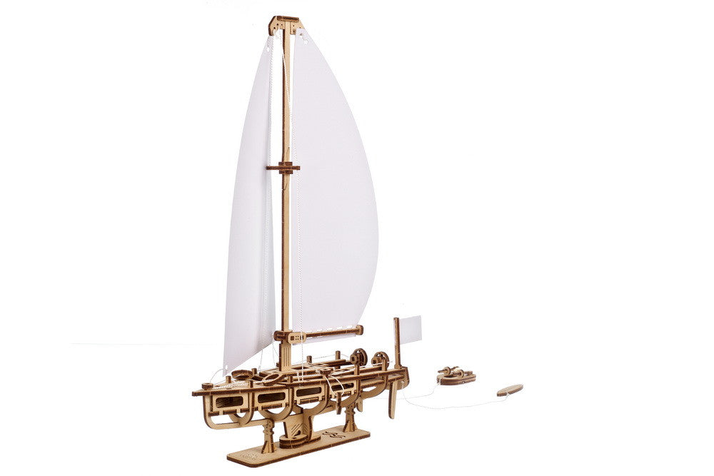 houten 3D puzzel yacht - yacht ocean beauty