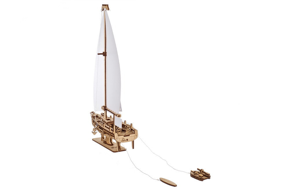 houten 3D puzzel yacht - yacht ocean beauty