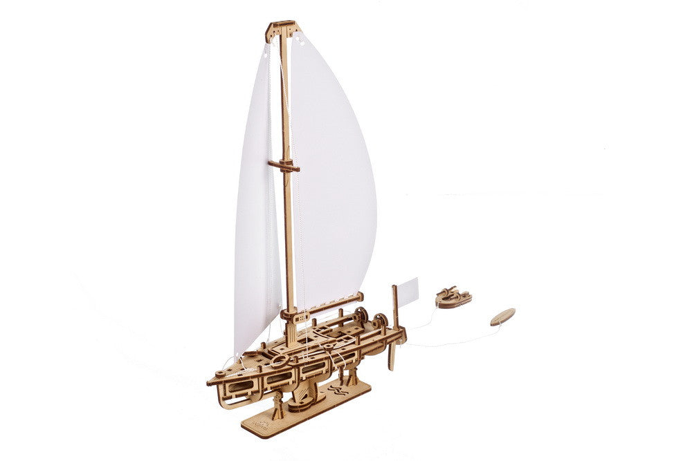 houten 3D puzzel yacht - yacht ocean beauty