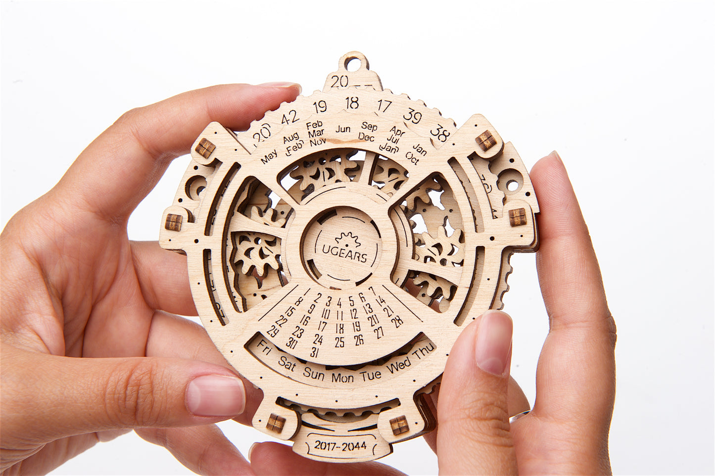 Puzzle 3D en bois navigateur de date