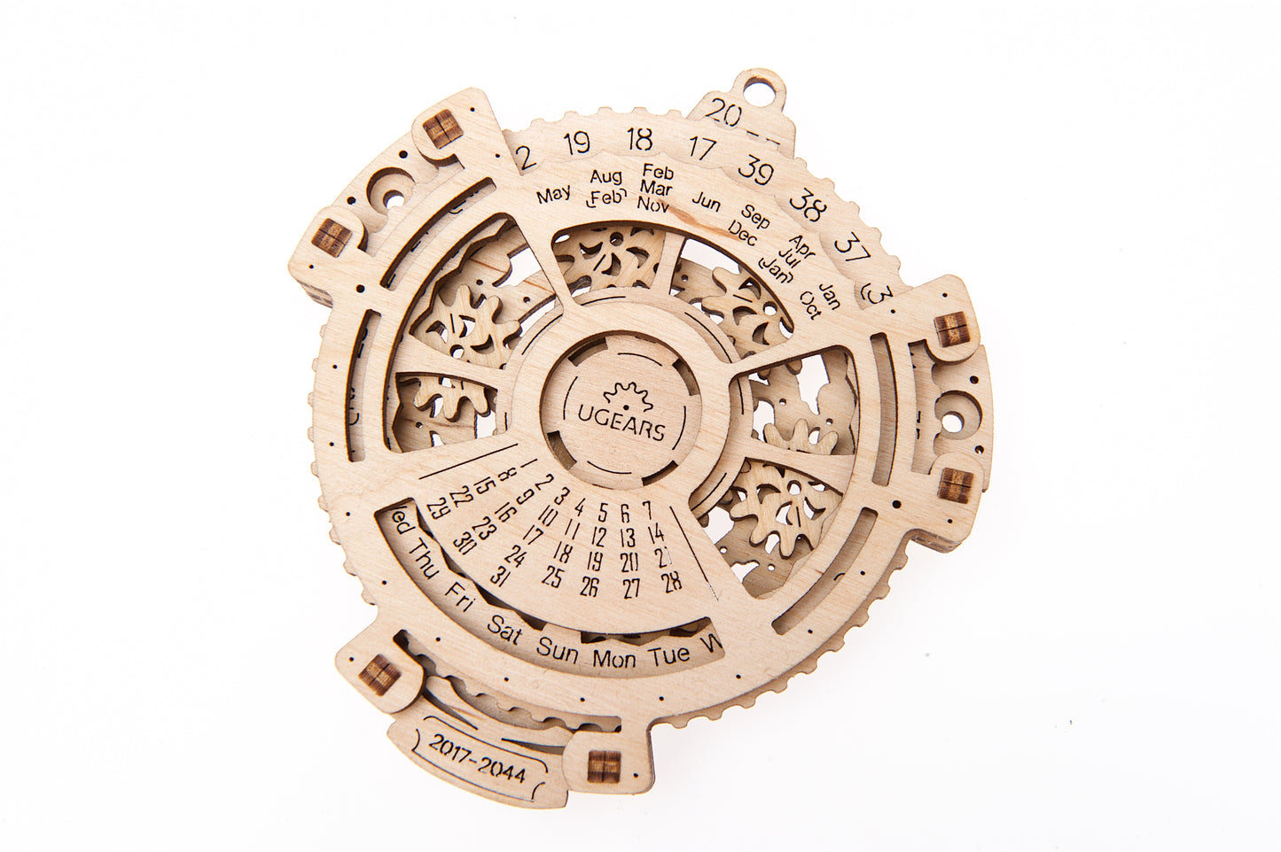 Puzzle 3D en bois navigateur de date