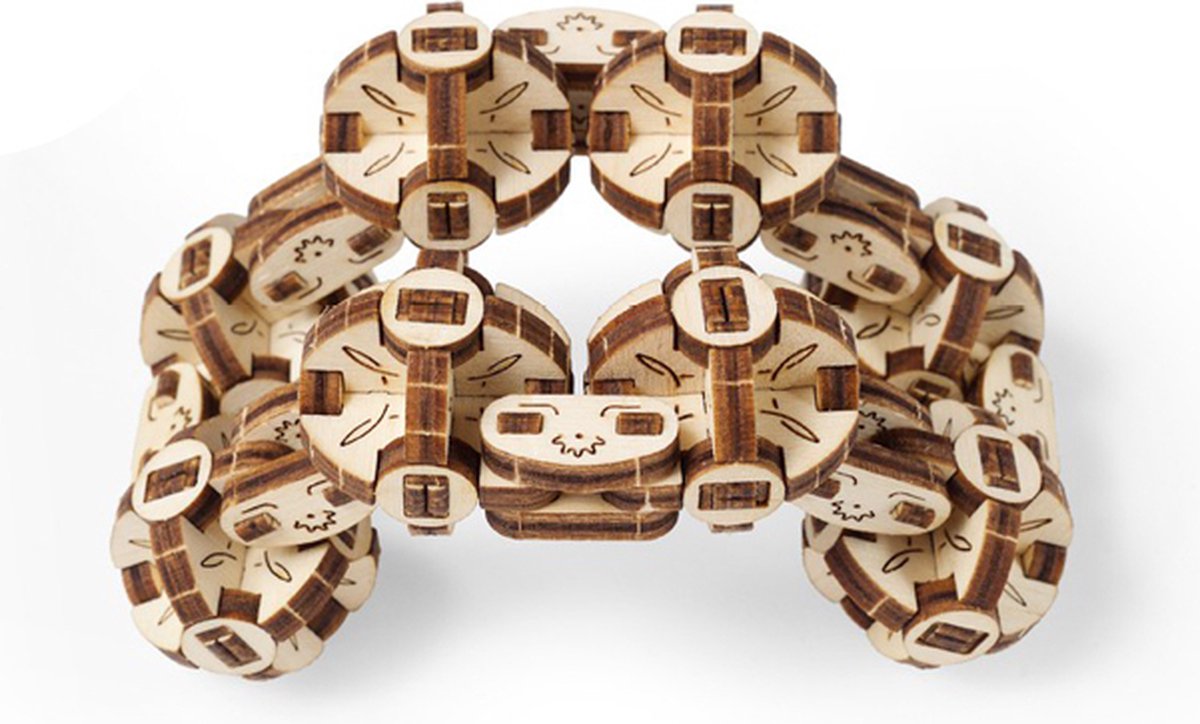 puzzle 3D en bois flexi-cube - puzzle 3D en bois cube-flexi
