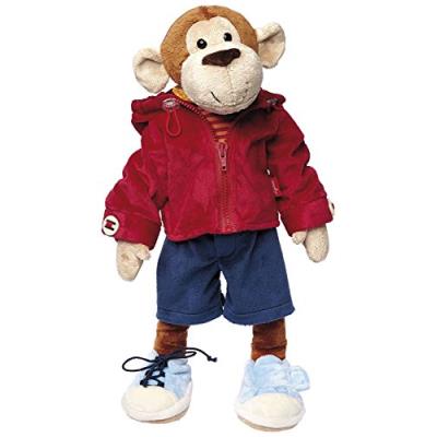 knuffel aankleedpop aap