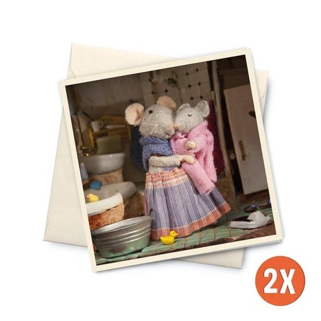 het muizenhuis kaartenset baby’s