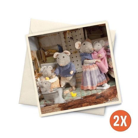het muizenhuis kaartenset baby’s