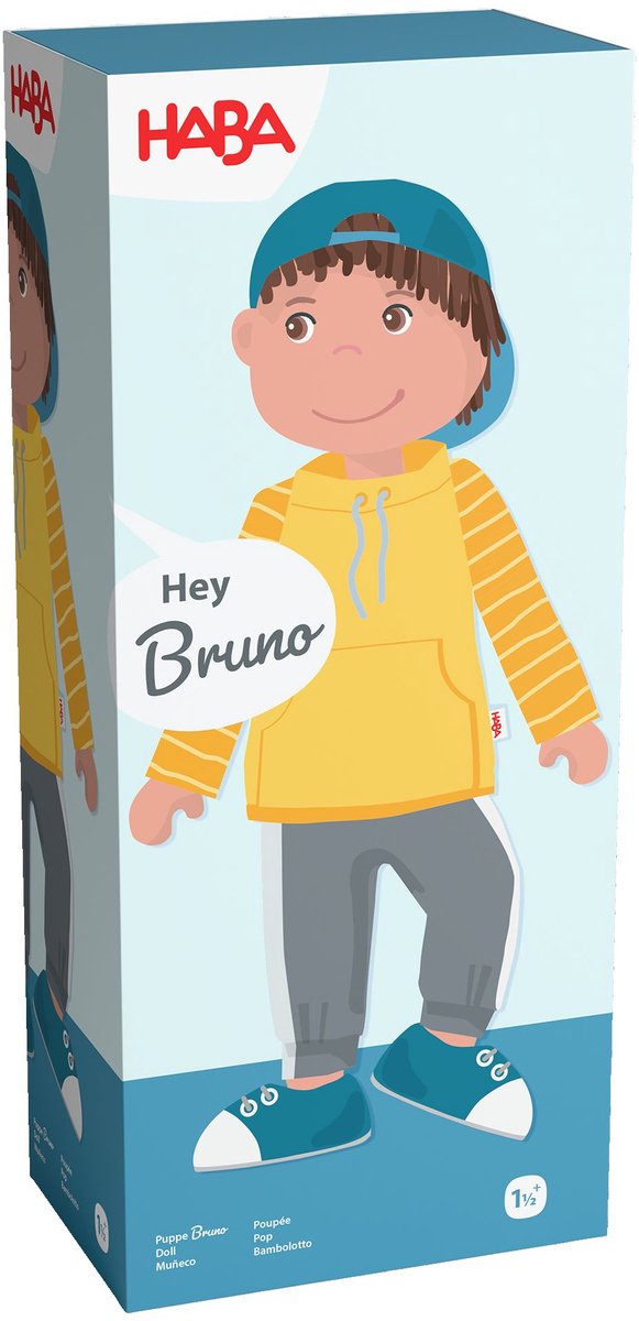 pop in stof - bruno M 30cm