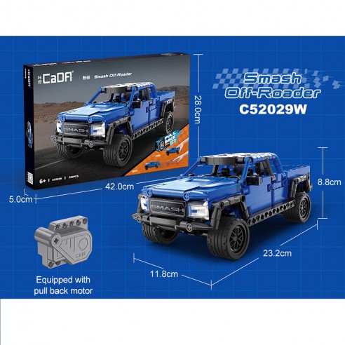 kit de construction crush tout-terrain rétrofriction CADA