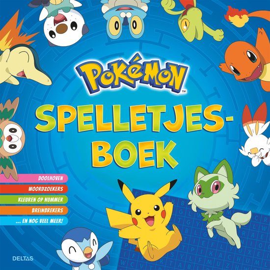 pokémon spelletjesboek NED