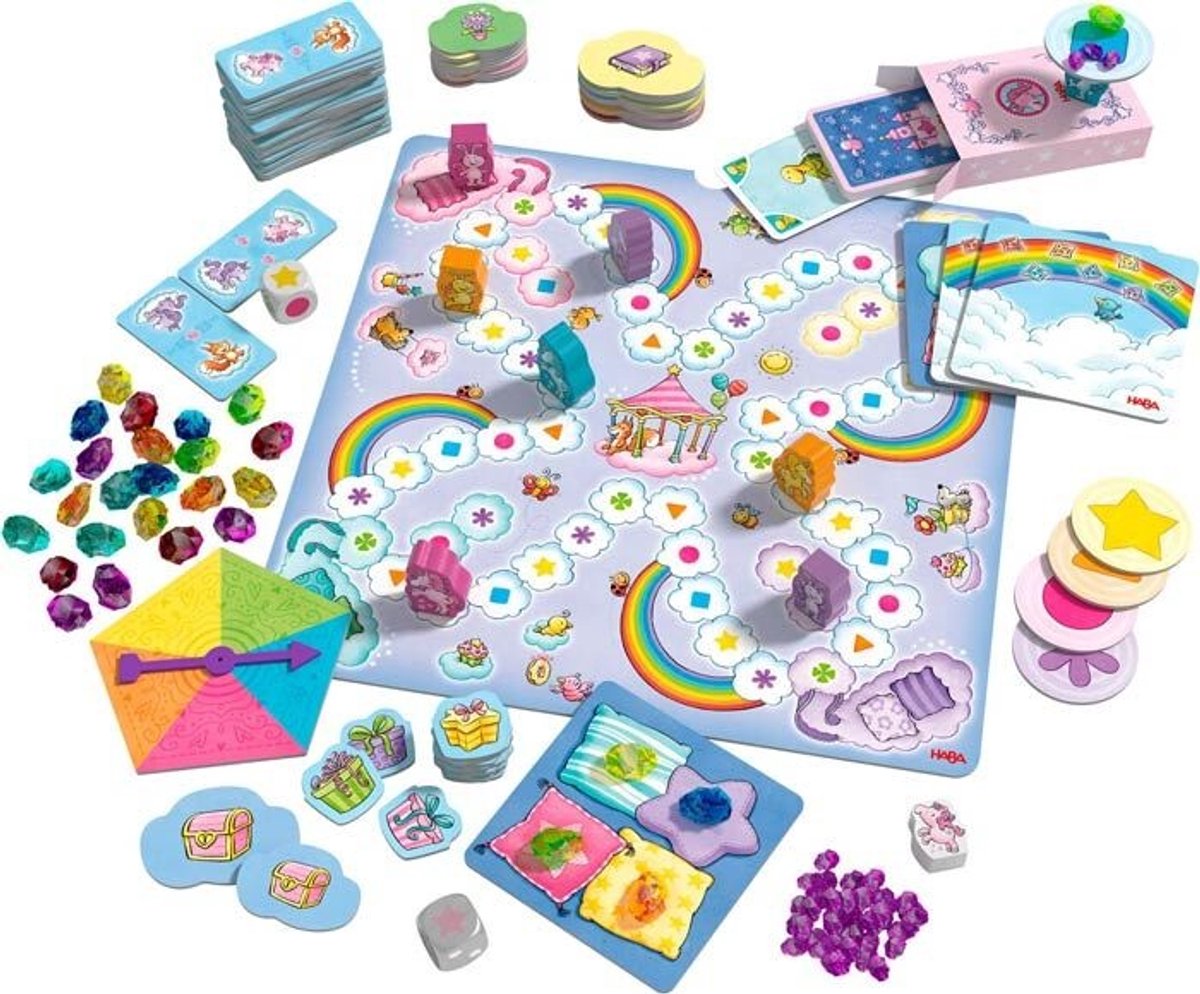 eenhoorn flonkerglans spellenverzameling NED gele doos