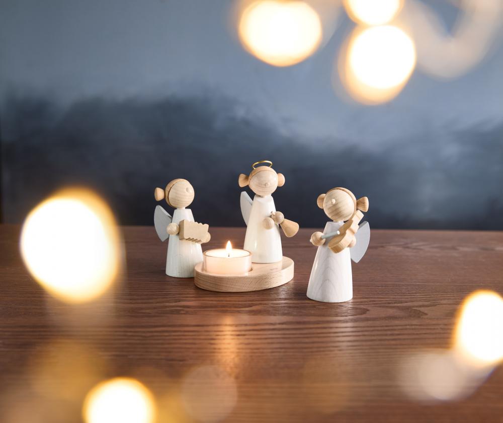 kerst engel in hout per stuk - HABA (kopie)