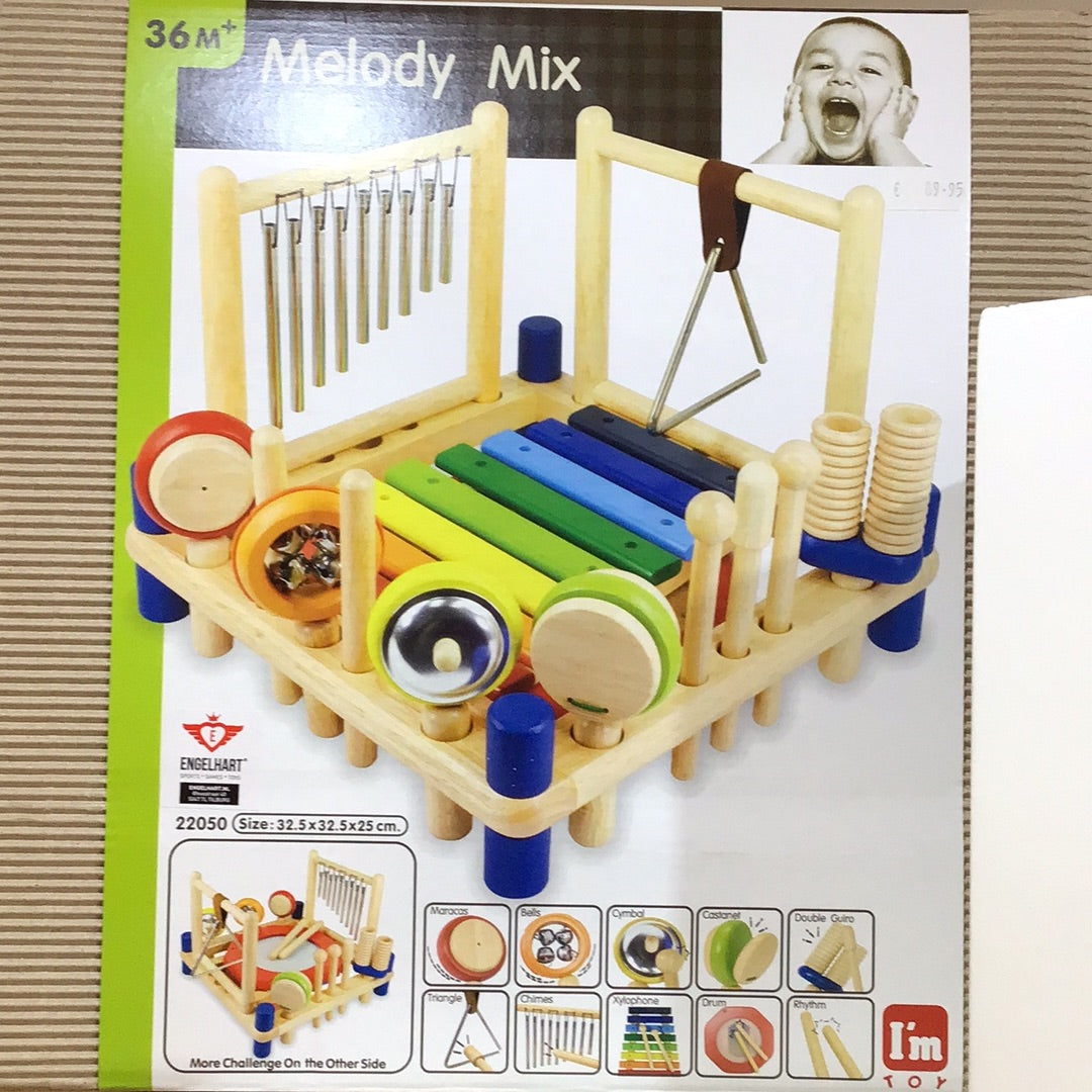 muziekcenter primaire kleuren