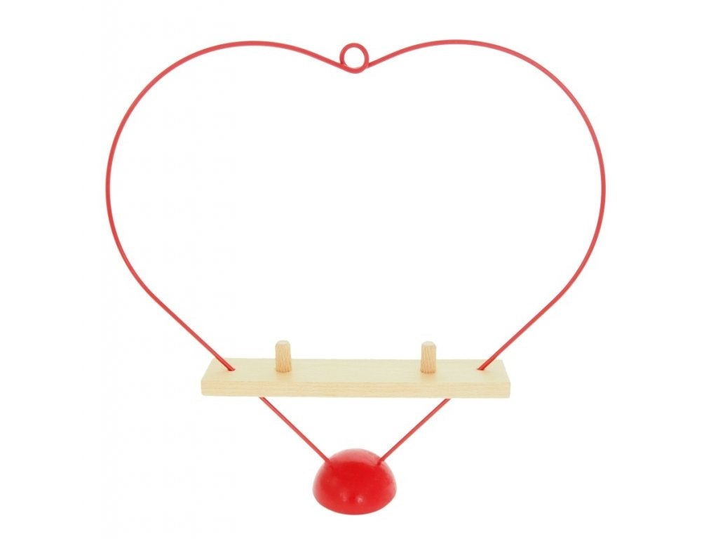 staander voor figuurtjes hartvormig - pied pour figurines en forme de coeur
