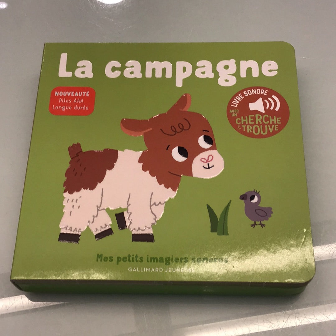 livre sonore la campagne FRA