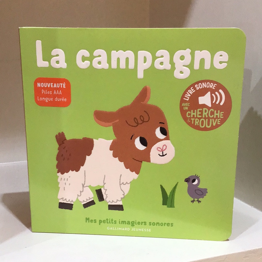 livre sonore la campagne FRA