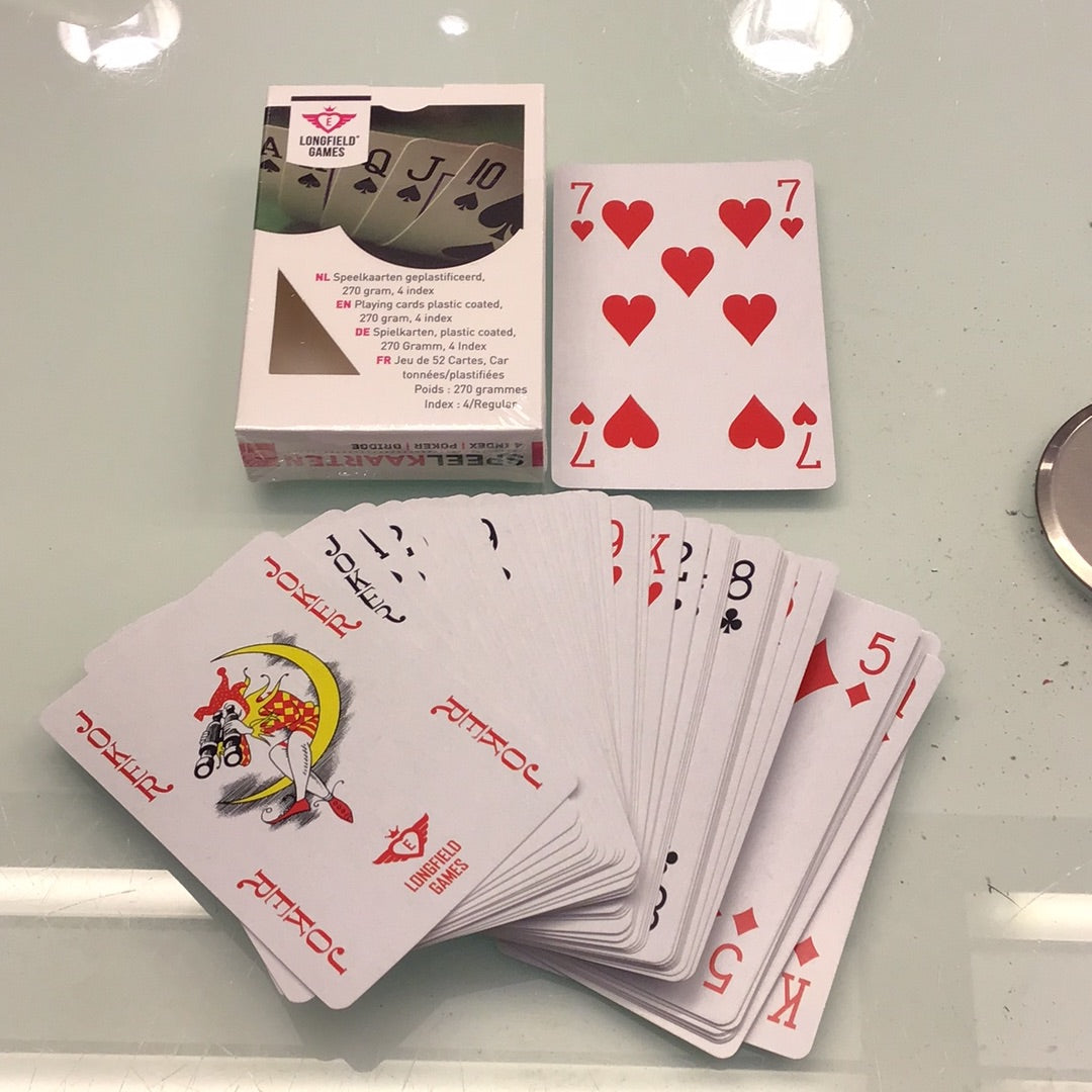 speelkaarten - longfield - jeu de cartes