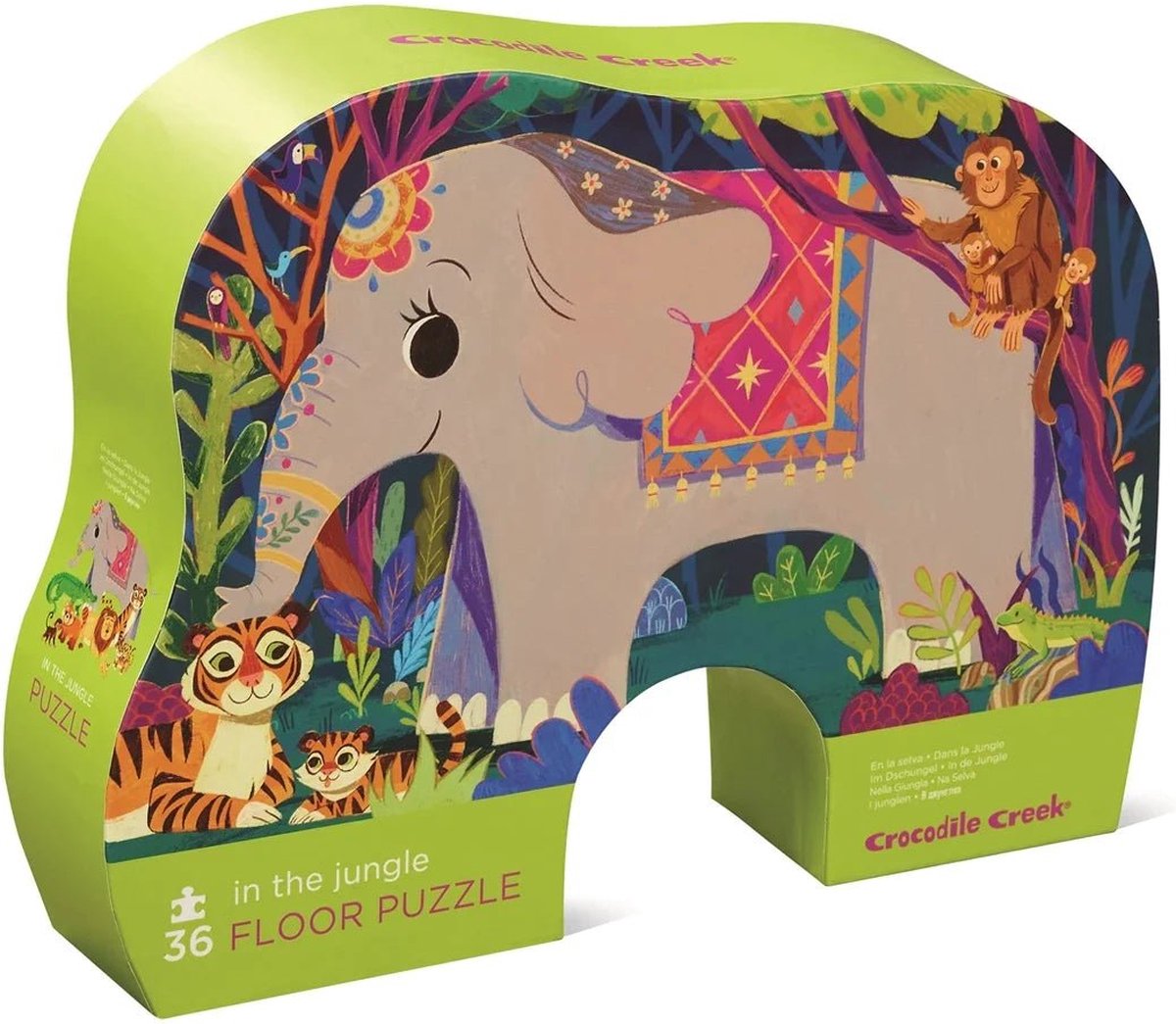 puzzle Père Noël traîneau 36 pièces